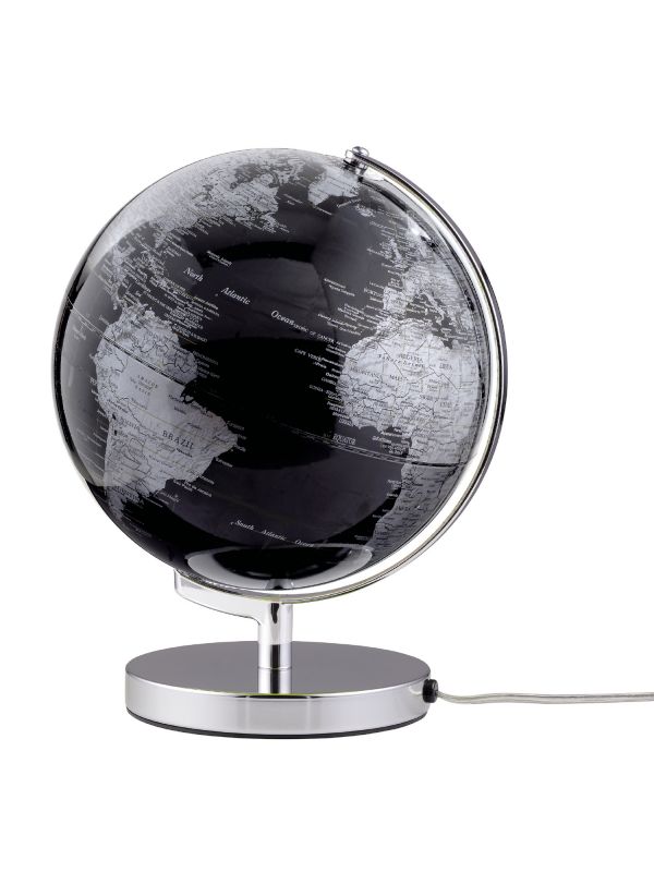 Globe avec Lumière Terra Black Light Emform